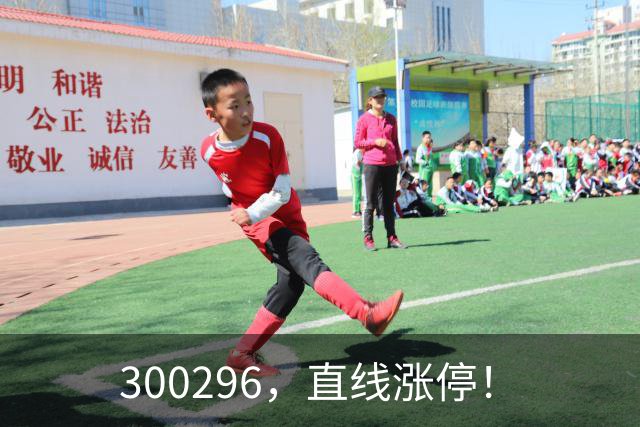 300296，直线涨停！
